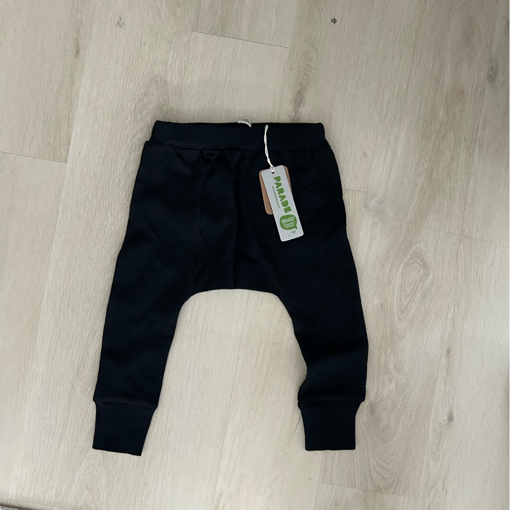 Parade Organics Black Harem Pants size 3T